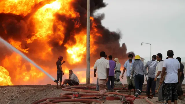 ازدياد سوء الصراع في اليمن أوقف عمل المصفاة لمدة عام تقريبا