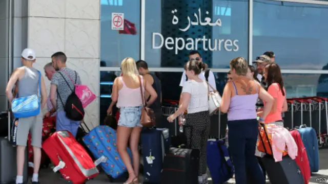 突尼斯英國遊客