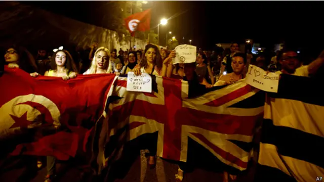 هتف المتظاهرون بأن "سوسة لن تموت"