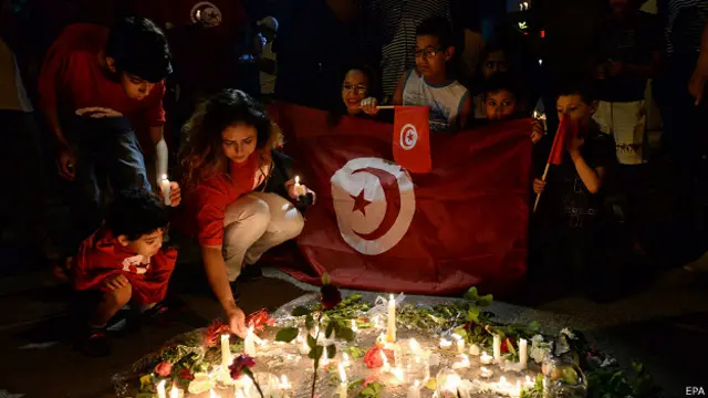 Марш против террора в Сусе