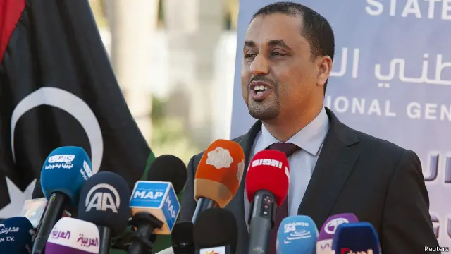 عضو وفد برلمان طرابلس محمد صالح المخزوم قال إن الوفد يتجه إلى ليبيا للتشاور.