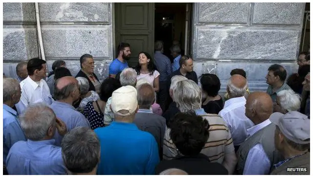 Bank-bank di Yunani akan tutup hingga 7 Juli.