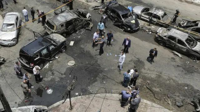 Hiện trường vụ tấn công