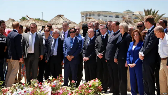 زار وزراء خارجية بريطانيا وفرنسا والمانيا سوسة يوم الاثنين