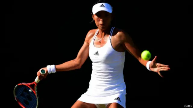 王蔷表示，自己在场上非常紧张。