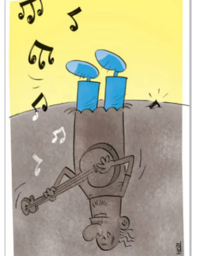 کارتون محسن ایزدی، بی قانون