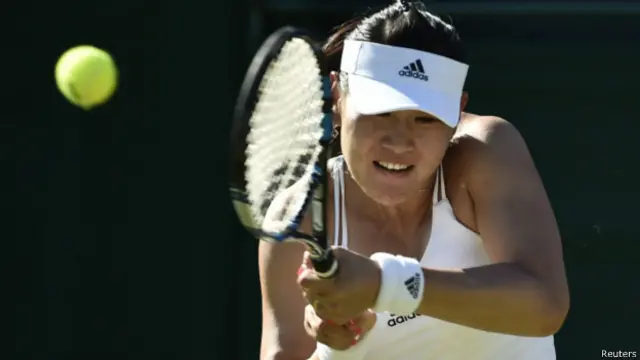 段莹莹指出，草地赛比较适合自己。