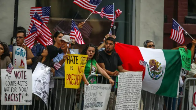 Protesta contra Trump