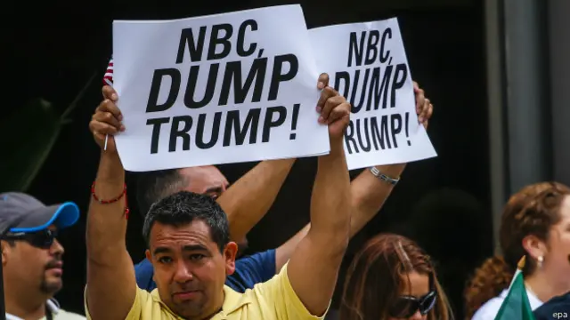 Protesta contra Trump