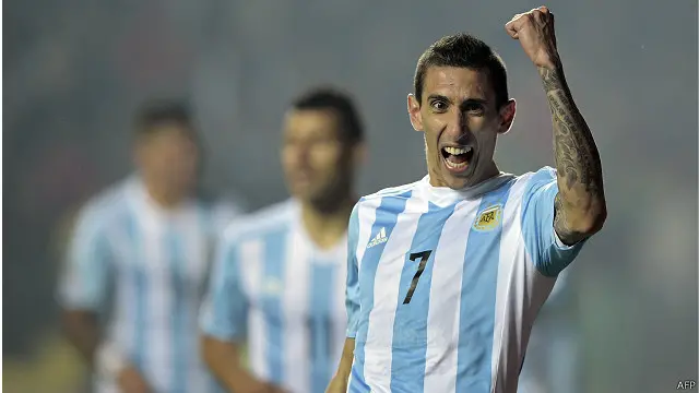 Di Maria, pemain Manchester United ini, menorehkan gol dua keduanya sekitar enam menit kemudian. Argentina unggul 4-1. 