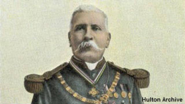 Expresidente de México Porfirio Díaz