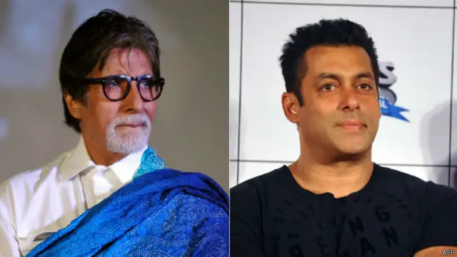 امیتابھ بچن اور سلمان خان ساتویں اور آٹھویں نمبر پر ہیں حالانکہ ان دونوں کی کمائی تین کروڑ 35 لاکھ پر برابر ہے