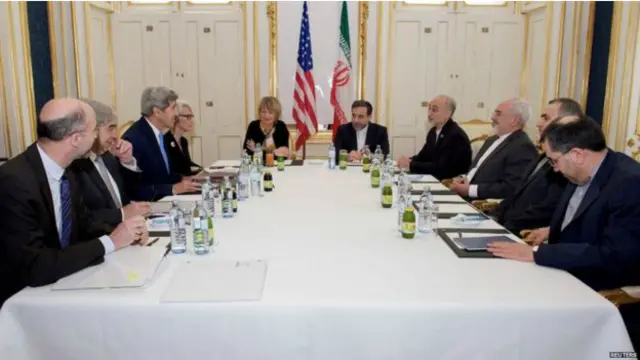 ईरान के परमाणु कार्यक्रम पर वार्ता