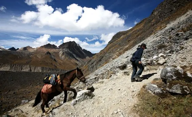 兩洋鐵路需要穿越安第斯山地