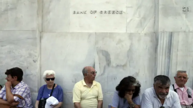 ग्रीस का बैंक