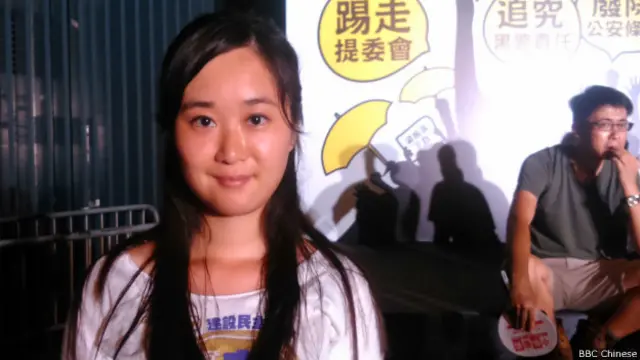 民阵召集人陈倩莹承认出席游行人数比预期少。