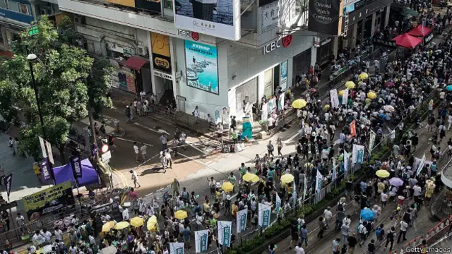 七一游行影响力或不如以前。