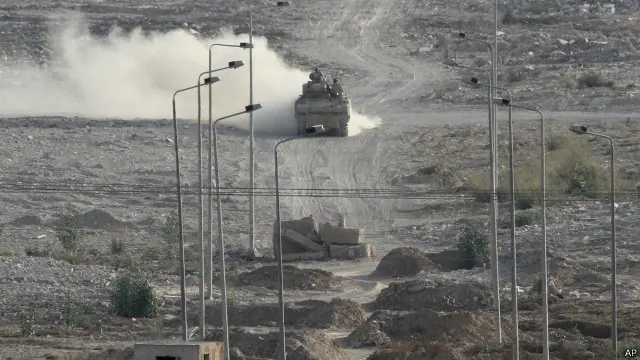 كثف الجيش من دورياته بعد أكتوبر/تشرين الأول الماضي.