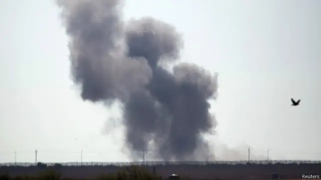 استخدم الجيش طائرات إف-16 لقصف مواقع للمسلحين.