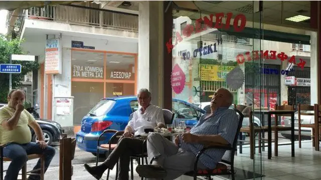 Греческие пенсионеры