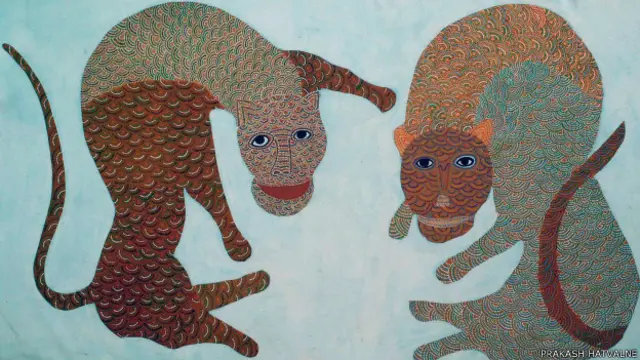 जनगढ़ सिंह श्याम की पेंटिंग