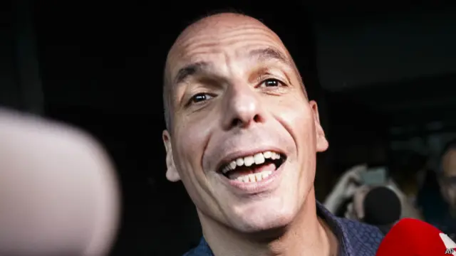 Yanis Varoufakis, ministro de Finanzas griego