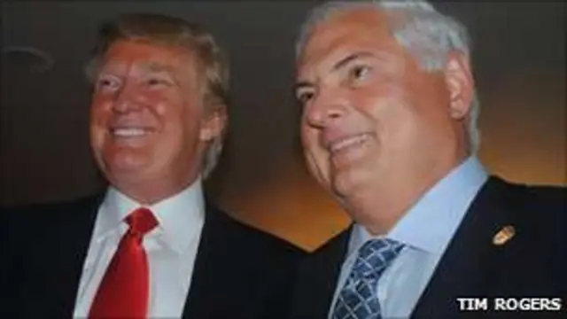 Trump y Martinelli