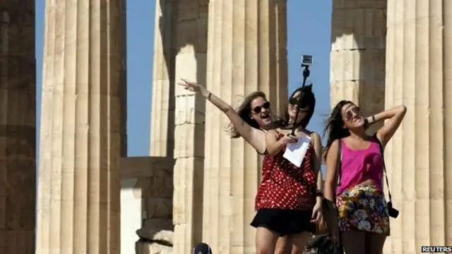 Khách du lịch vẫn đổ đến Hy Lạp bất chấp khủng hoảng kinh tế tại đây