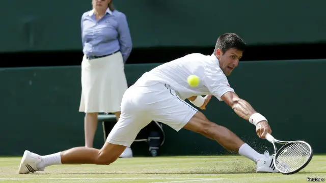 دفاعی چیمپیئن نواک جاکووچ کو پری کوارٹر فائنل میچ میں سخت مقابلے کا سامنا کرنا پڑا