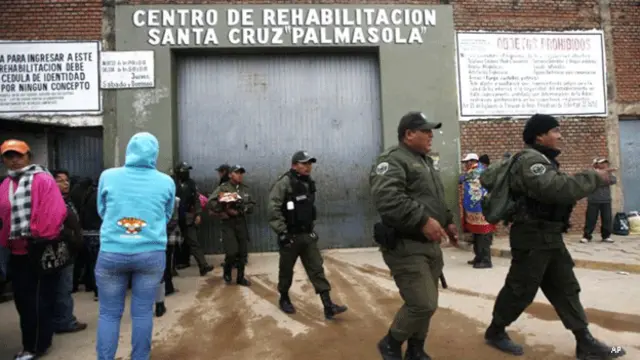 La cárcel de Palmasola en Bolivia