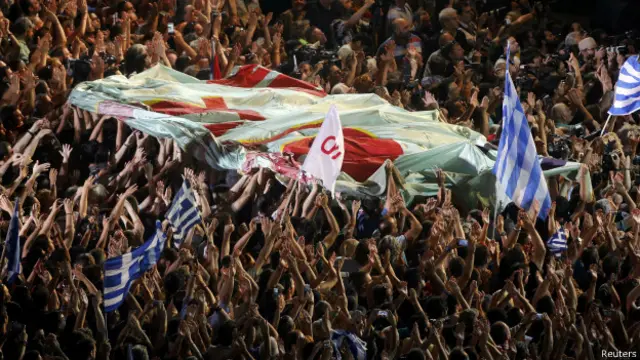 Демонстрация в Афинах