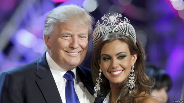 Trump y Miss Connecticut
