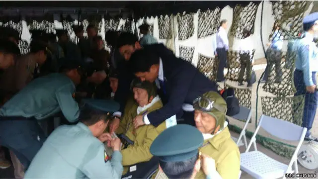 老兵们整装待发