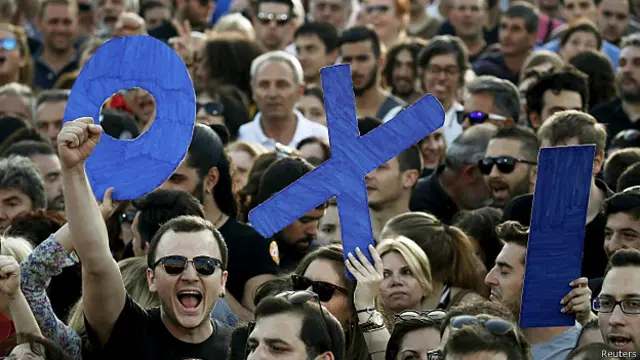 Массовые демонстрации в Афинах