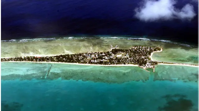 Thủ đô Tarawa của đảo quốc Kiribati