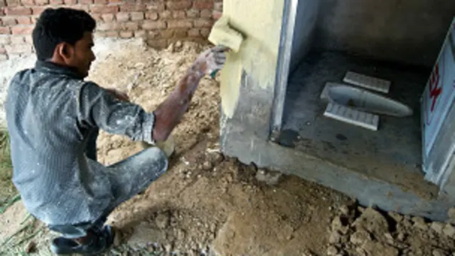 सरकारी अभियान में बने शौचालय 