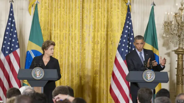 Дилма Русеф и Барак Обама