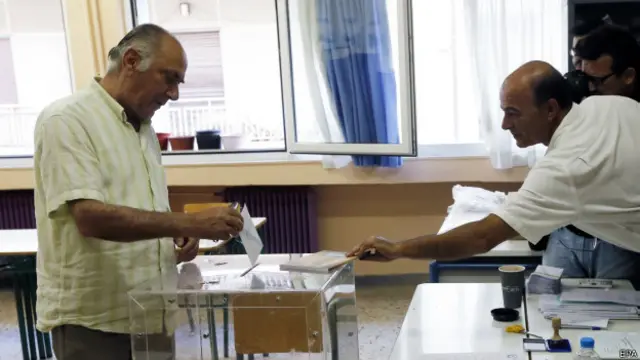 Голосование в Греции