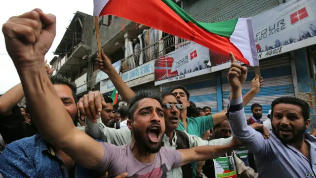 कश्मीर, विरोध-प्रदर्शन