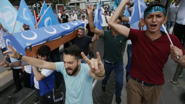 土耳其及中国的关系近日变差。