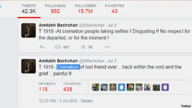 अमिताभ का ट्विट