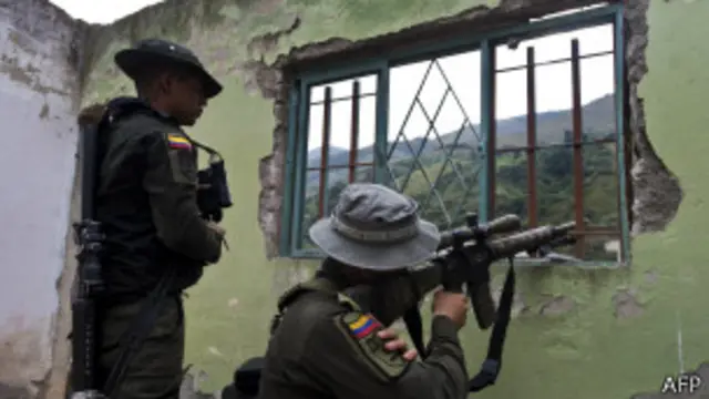 Soldados colombianos