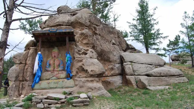 Great Khaldun Mountain di Mongolia