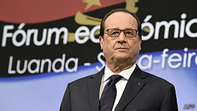 Francois Hollande, presidente de Francia