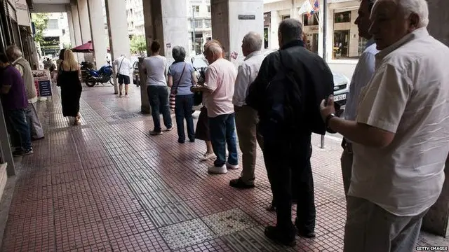 یورپی سینٹرل بینک یونان کے بینکوں کو ہنگامی رقوم فراہم کرنے یا نہ کرنے کے فیصلے پر غور کر رہا ہے