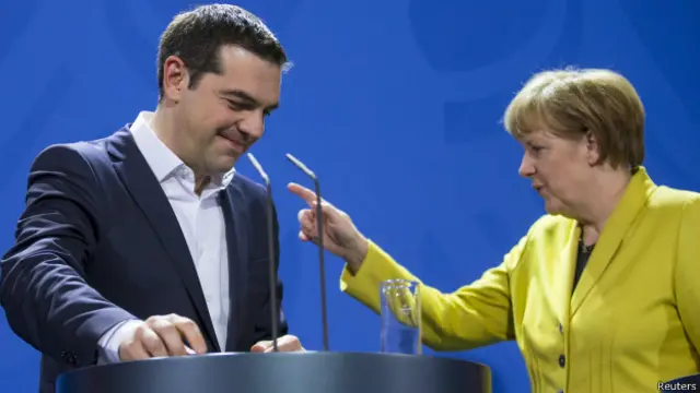 Ципрас и Меркель