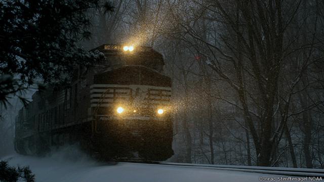Snow Express por Conrad Stenftenagel