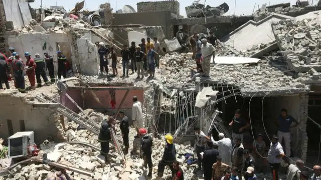 Di antara korban tewas terdapat setidaknya tiga anak