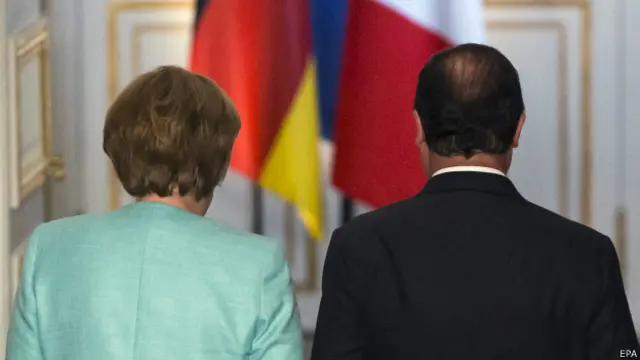 Меркель и Олланд