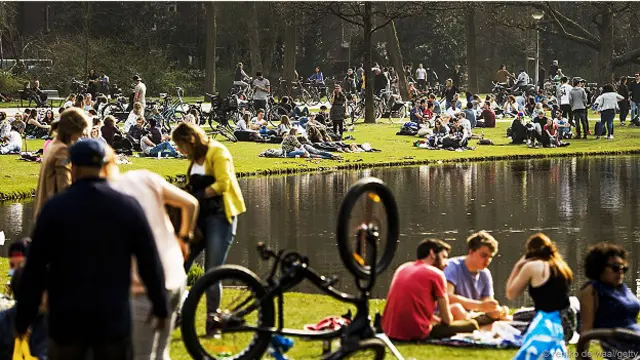 Солнечный денек в Амстердаме